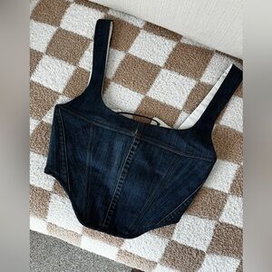 Custom Denim Corset